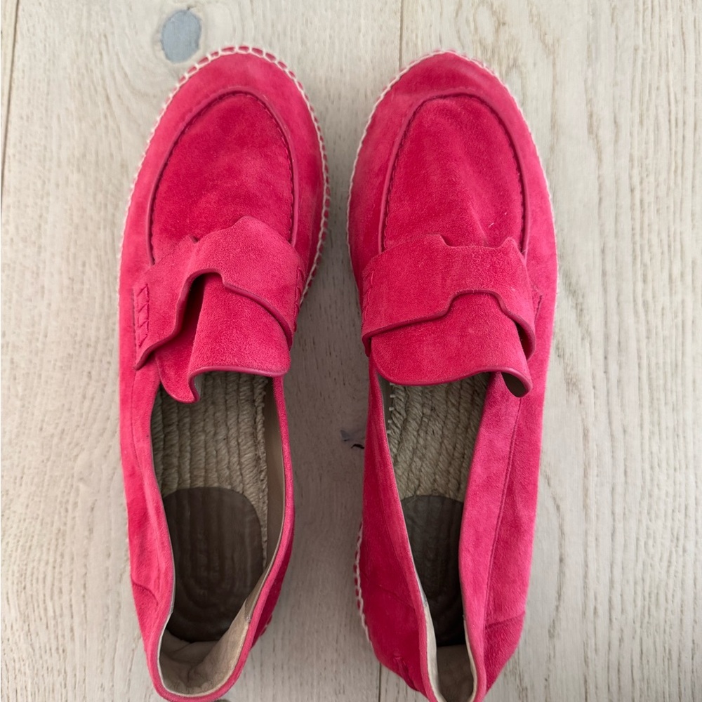 Hermes pink espadrilles in size 40